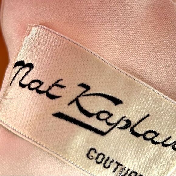 Nat Kaplan Vintage Ivory Wrap Dress - Picture 7 of 8